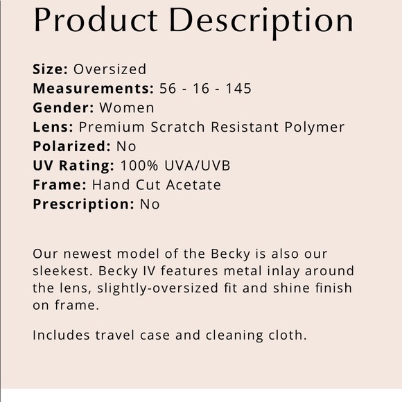 NEW Diff Eyewear Becky IV Melon Crush main image 7